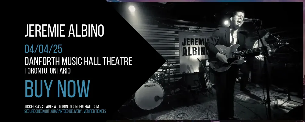 Jeremie Albino at Danforth Music Hall Theatre