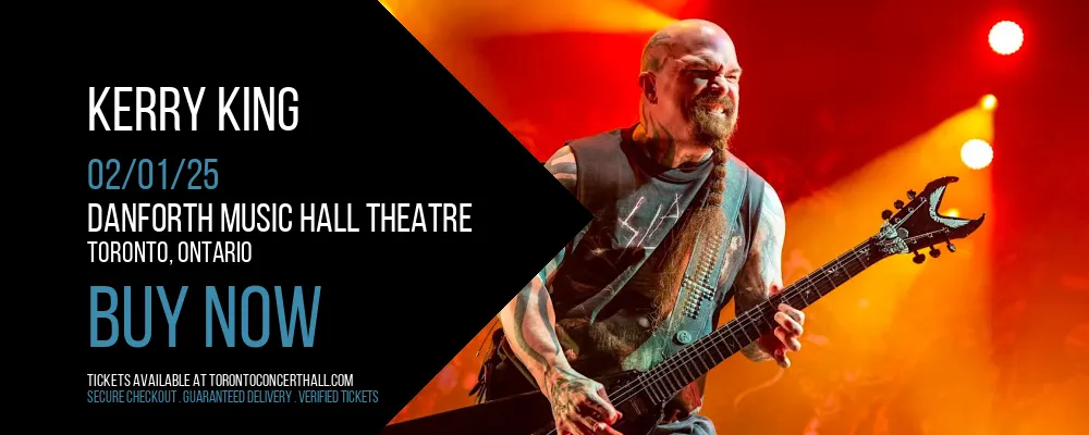 Kerry King at Danforth Music Hall Theatre