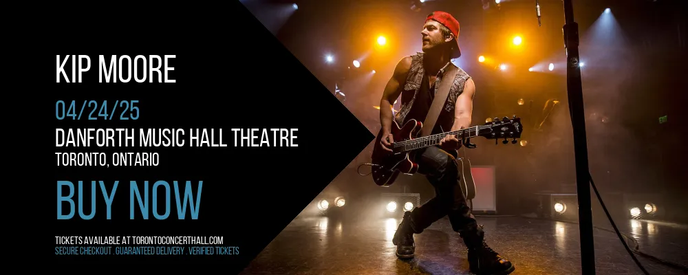 Kip Moore at Danforth Music Hall Theatre