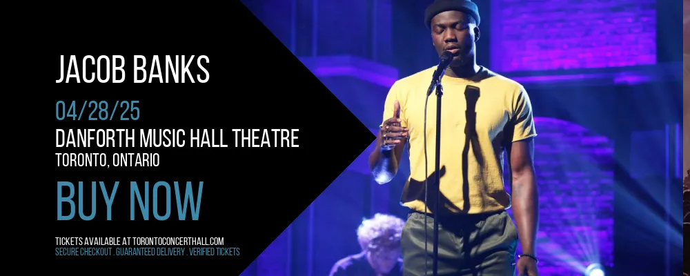 Jacob Banks at Danforth Music Hall Theatre