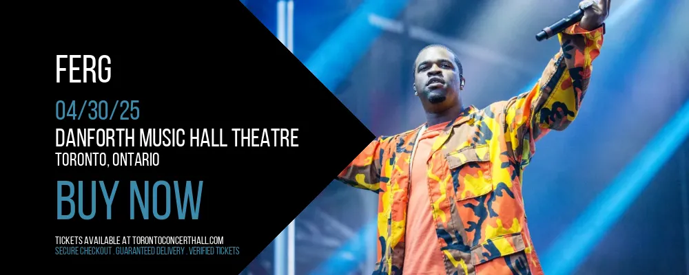FERG at Danforth Music Hall Theatre