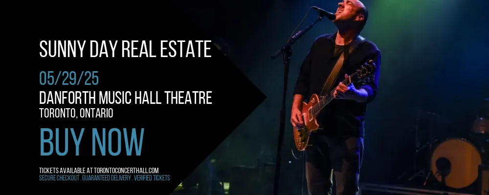 Sunny Day Real Estate at Danforth Music Hall Theatre