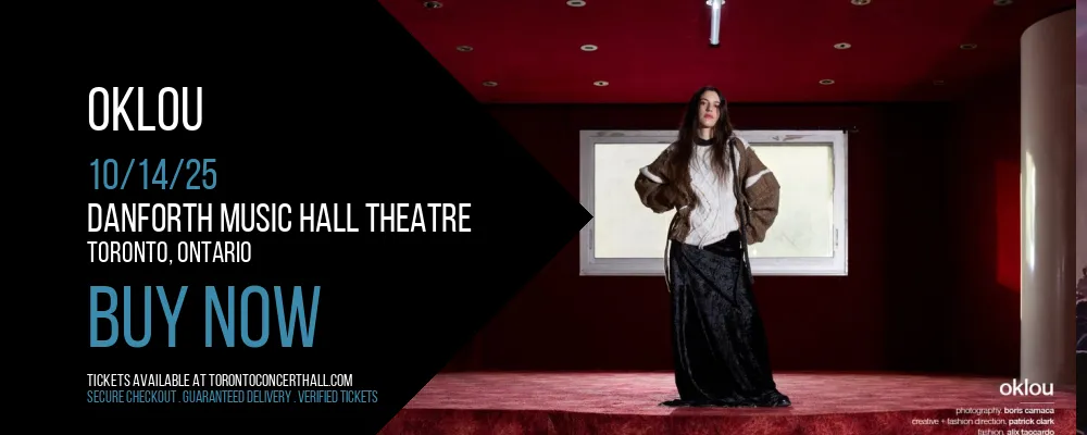 Oklou at Danforth Music Hall Theatre