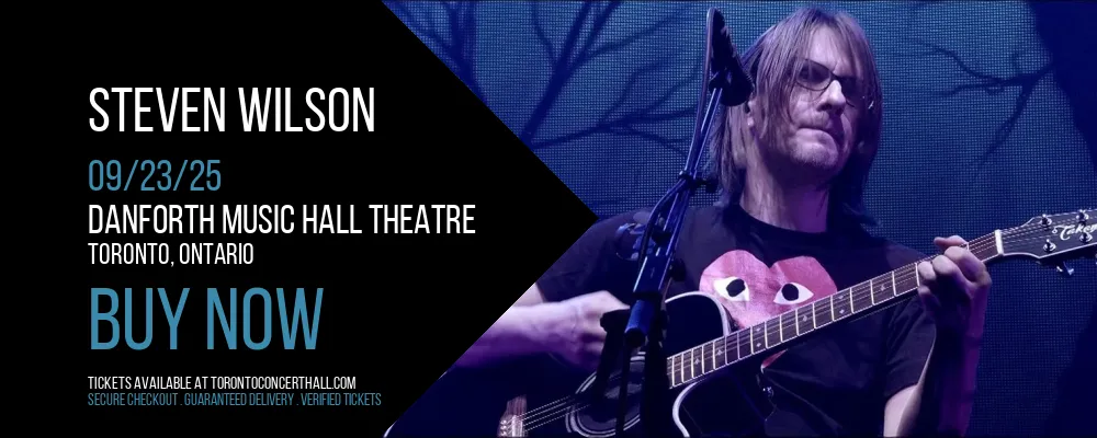 Steven Wilson at Danforth Music Hall Theatre
