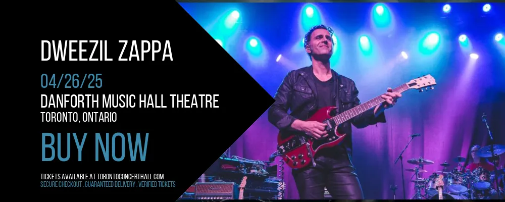 Dweezil Zappa at Danforth Music Hall Theatre