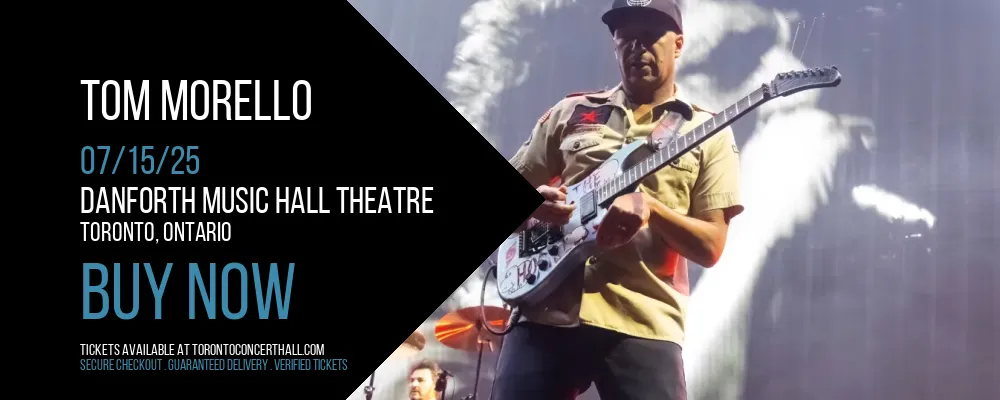 Tom Morello at Danforth Music Hall Theatre