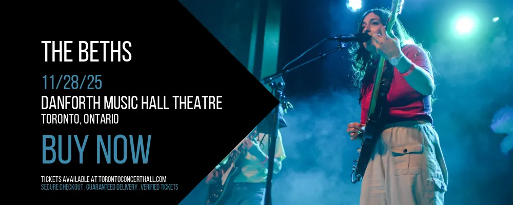 The Beths at Danforth Music Hall Theatre