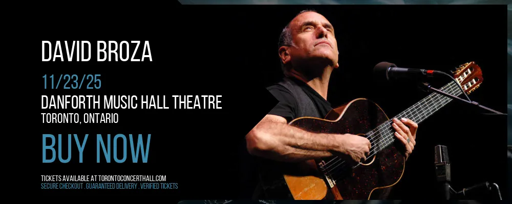 David Broza at Danforth Music Hall Theatre