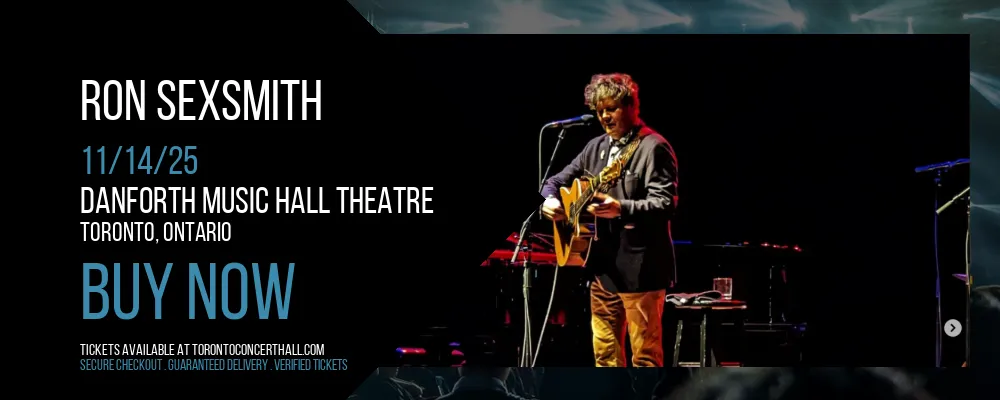 Ron Sexsmith at Danforth Music Hall Theatre