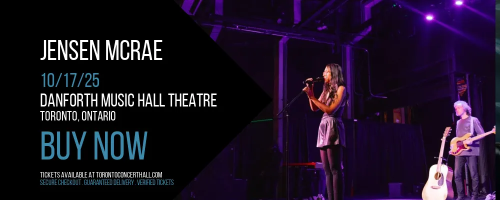 Jensen McRae at Danforth Music Hall Theatre