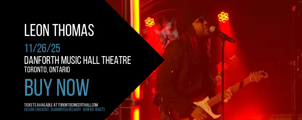 Leon Thomas at Danforth Music Hall Theatre