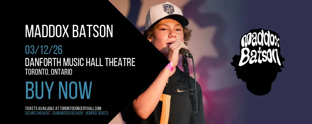 Maddox Batson at Danforth Music Hall Theatre