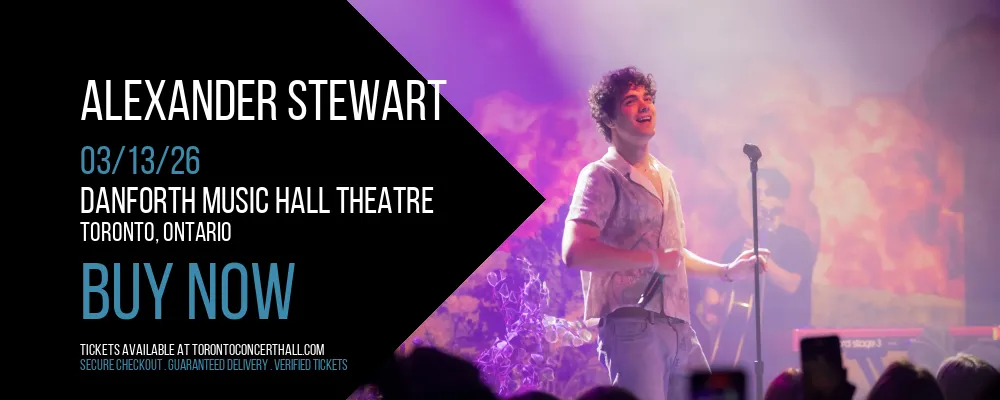 Alexander Stewart at Danforth Music Hall Theatre