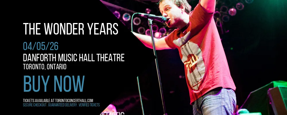 The Wonder Years at Danforth Music Hall Theatre