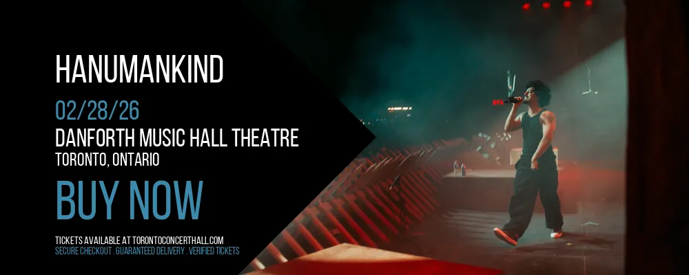 Hanumankind at Danforth Music Hall Theatre