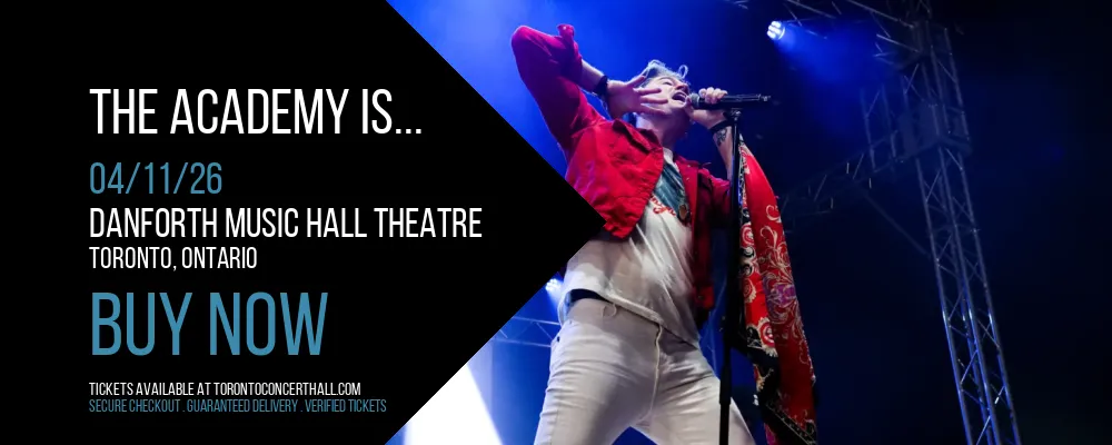 The Academy Is... at Danforth Music Hall Theatre