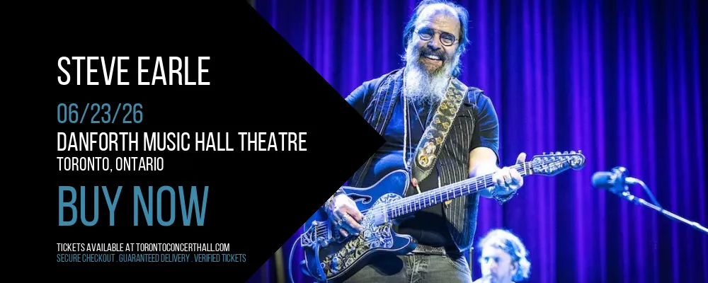 Steve Earle at Danforth Music Hall Theatre