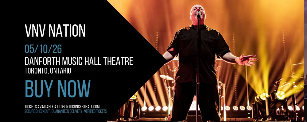 VNV Nation at Danforth Music Hall Theatre