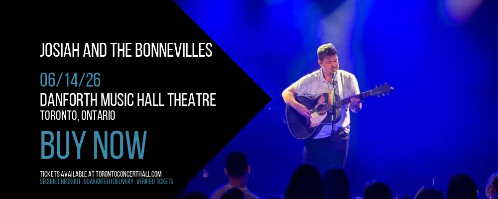 Josiah and the Bonnevilles at Danforth Music Hall Theatre