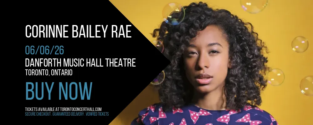 Corinne Bailey Rae at Danforth Music Hall Theatre