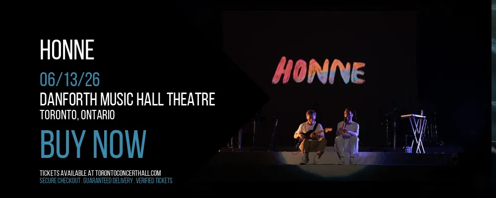 Honne at Danforth Music Hall Theatre