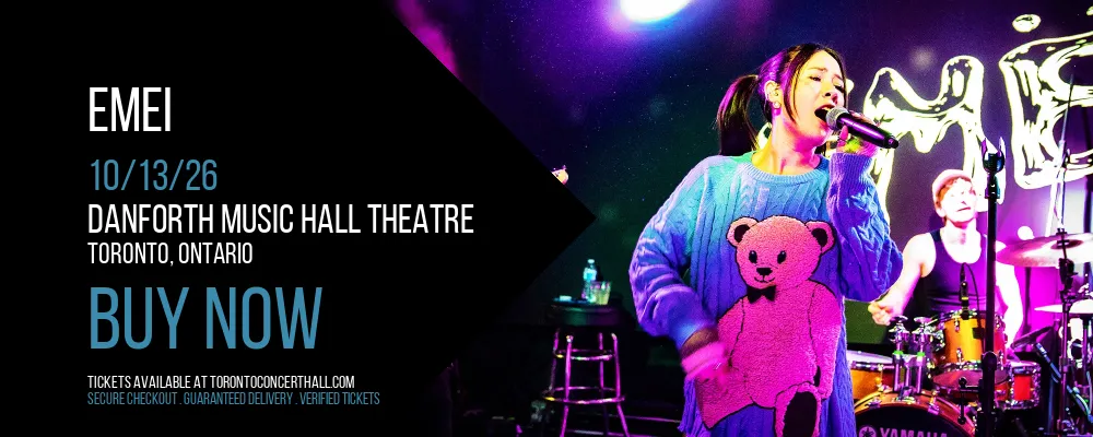 Emei at Danforth Music Hall Theatre
