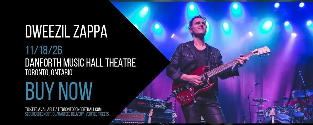 Dweezil Zappa at Danforth Music Hall Theatre