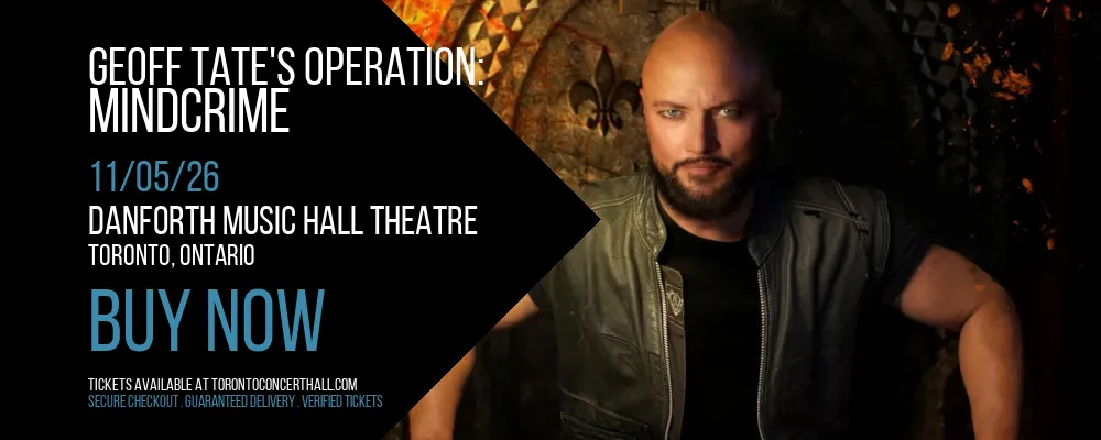 Geoff Tate's Operation at Danforth Music Hall Theatre