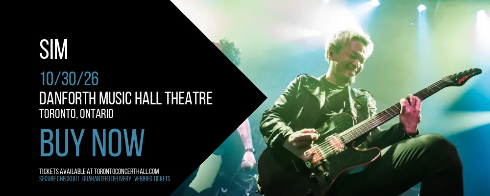 SiM at Danforth Music Hall Theatre